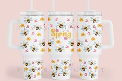Bundle 6 Spring 40oz Tumbler Sublimation Wrap SVG Product Image 2