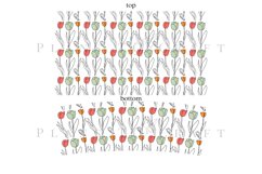 Bundle 6 Spring 40oz Tumbler Sublimation Wrap SVG Product Image 11