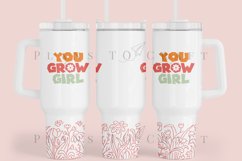 Bundle 6 Spring 40oz Tumbler Sublimation Wrap SVG Product Image 12