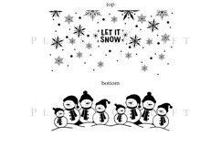 Bundle 6 Christmas 40oz Tumbler Sublimation Wrap SVG Product Image 7