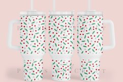 Bundle 6 Christmas 40oz Tumbler Sublimation Wrap SVG Product Image 10