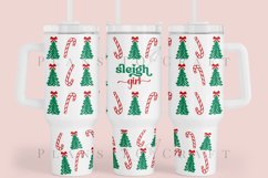 Bundle 6 Christmas 40oz Tumbler Sublimation Wrap SVG Product Image 10