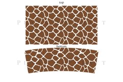 Bundle 6 Animal Print 40oz Tumbler Sublimation Wrap SVG Product Image 5