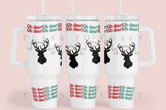 Bundle 6 Christmas 40oz Tumbler Sublimation Wrap SVG Product Image 8