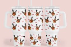 Bundle 6 Christmas 40oz Tumbler Sublimation Wrap SVG Product Image 10