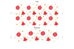 Bundle 6 Christmas 40oz Tumbler Sublimation Wrap SVG Product Image 3