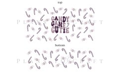 Bundle 6 Christmas 40oz Tumbler Sublimation Wrap SVG Product Image 3