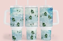 Bundle 6 Christmas 40oz Tumbler Sublimation Wrap SVG Product Image 10