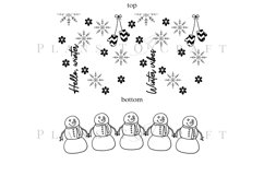 Bundle 6 Christmas 40oz Tumbler Sublimation Wrap SVG Product Image 13