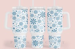Bundle 6 Christmas 40oz Tumbler Sublimation Wrap SVG Product Image 10