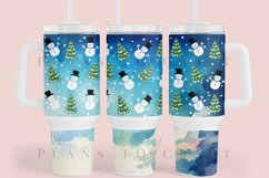Bundle 6 Christmas 40oz Tumbler Sublimation Wrap SVG Product Image 12