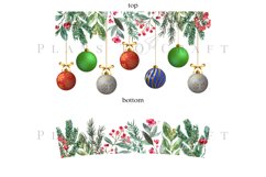 Bundle 6 Christmas 40oz Tumbler Sublimation Wrap SVG Product Image 5