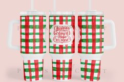 Bundle 6 Christmas 40oz Tumbler Sublimation Wrap SVG Product Image 6