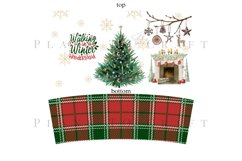 Bundle 6 Christmas 40oz Tumbler Sublimation Wrap SVG Product Image 13
