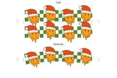 Bundle 6 Christmas 40oz Tumbler Sublimation Wrap SVG Product Image 5