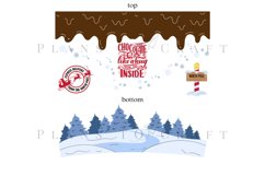 Bundle 6 Christmas 40oz Tumbler Sublimation Wrap SVG Product Image 5