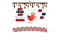 Bundle 6 Christmas 40oz Tumbler Sublimation Wrap SVG Product Image 7