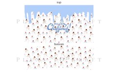 Bundle 6 Christmas 40oz Tumbler Sublimation Wrap SVG Product Image 9