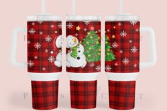 Bundle 6 Christmas 40oz Tumbler Sublimation Wrap SVG Product Image 10
