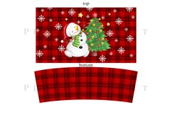 Bundle 6 Christmas 40oz Tumbler Sublimation Wrap SVG Product Image 11