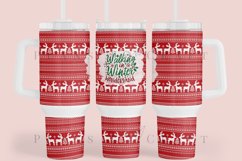 Bundle 6 Christmas 40oz Tumbler Sublimation Wrap SVG Product Image 12