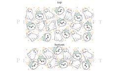 Bundle 6 Christmas 40oz Tumbler Sublimation Wrap SVG Product Image 3