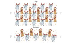 Bundle 6 Christmas 40oz Tumbler Sublimation Wrap SVG Product Image 11