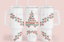 Bundle 6 Christmas 40oz Tumbler Sublimation Wrap SVG Product Image 12