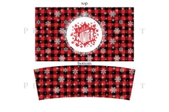 Bundle 6 Christmas 40oz Tumbler Sublimation Wrap SVG Product Image 5