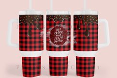 Bundle 6 Christmas 40oz Tumbler Sublimation Wrap SVG Product Image 6
