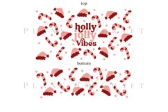 Bundle 6 Christmas 40oz Tumbler Sublimation Wrap SVG Product Image 9