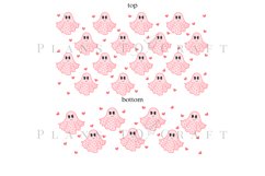 Bundle 6 Valentine 40oz Tumbler Sublimation Wrap SVG Product Image 7