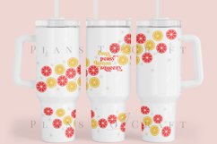 Bundle 6 Lemon Puns 40oz Tumbler Sublimation Wrap SVG Product Image 4