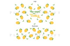 Bundle 6 Lemon Puns 40oz Tumbler Sublimation Wrap SVG Product Image 11