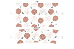 Bundle 6 Spring 40oz Tumbler Sublimation Wrap SVG Product Image 13