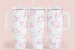 Bundle 6 Easter 40oz Tumbler Sublimation Wrap SVG Product Image 8