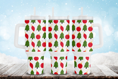 Bundle 6 Christmas 40oz Tumbler Sublimation Wrap SVG Product Image 9