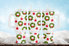 Bundle 6 Christmas 40oz Tumbler Sublimation Wrap SVG Product Image 11