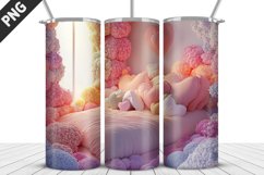 Lovely Hearts Tumbler Design | Valentine&#039;s Day Tumbler Wrap Product Image 1
