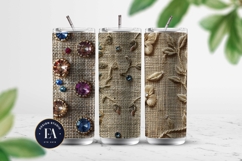 Crystal Embroidery Texture | Luxury Beaded Fabric Pattern Product Image 2
