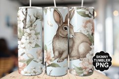 Easter Bunny Tumbler - Easter Day Tumbler PNG Design Product Image 1