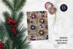 Crystal Embroidery Texture | Luxury Beaded Fabric Pattern Product Image 4