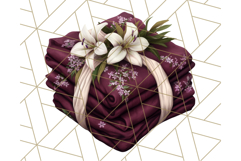 Floral Sewing Clipart PNG Vintage Sewing Elements Needlework Product Image 5