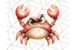 Adorable Angry Animals Clipart PNG, Cute Moody Faces Png Product Image 5
