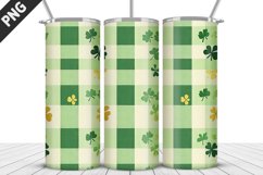 St Patrick&#039;s Day Pattern Tumbler Wrap| Sublimation Design Product Image 1