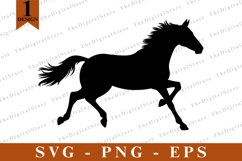 Horse SVG, Horse vector, Horse Silhouette, Cut files Product Image 1