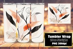 Tranquil Garden Retreat 20oz Tumbler Wrap Sublimation Product Image 1