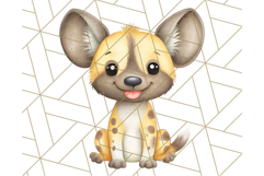 Cute Safari Animal Clipart PNG for Kids, African Wildlife Product Image 5