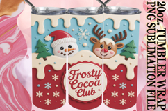 Cozy Moments 20oz tumbler wrap, Holiday Product Image 1