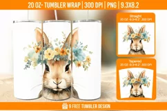 3d Cute Cat Tumbler Wrap Designs, Sublimation Wrap Product Image 1